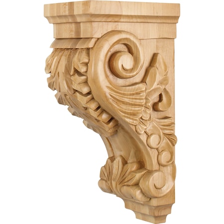 Hardware Resources 5" Wx7"Dx14"H Maple Acanthus Corbel CORBB-2MP